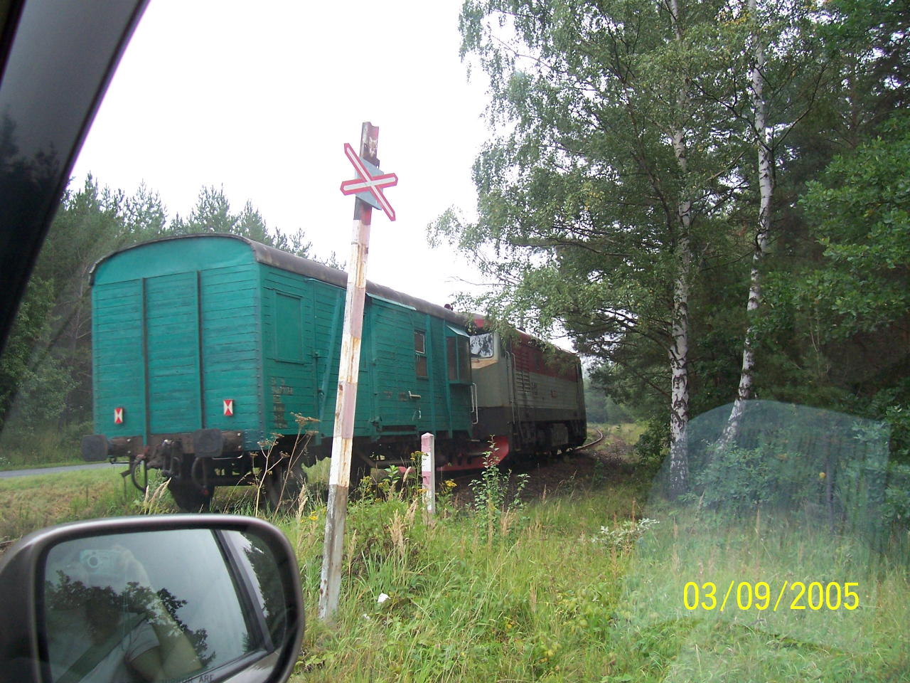 Czech Train, Dobris, Czech Republic 3 Sep 05