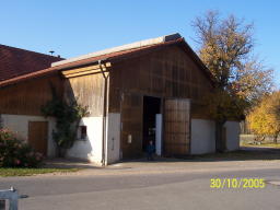 Outside Cow Barn at 30  Oct 05