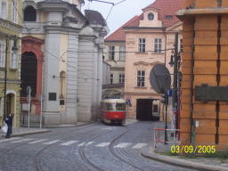 Trolley, Misenska Street, Prague 3 Sep 05